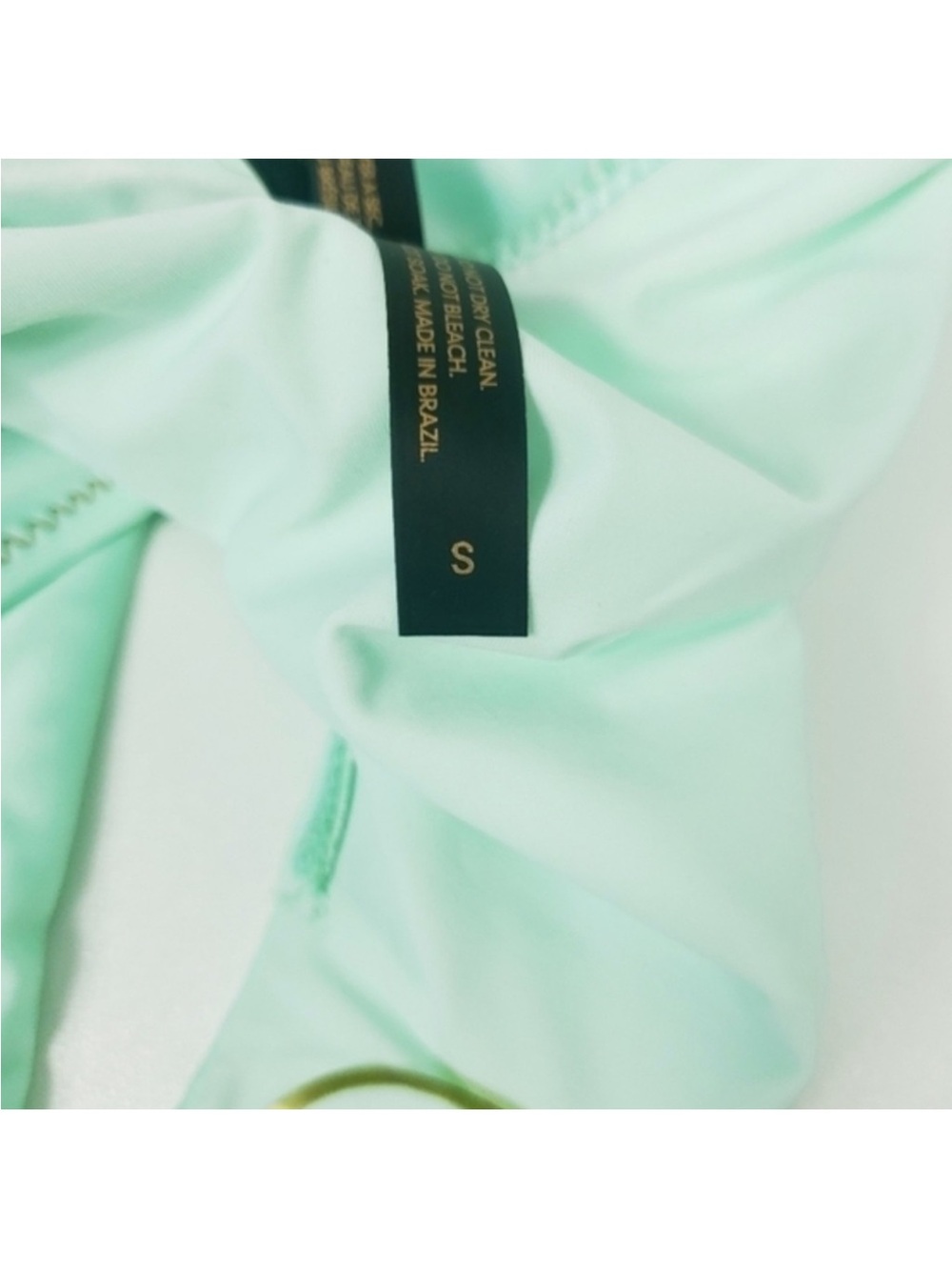Strapless Tie-Front Mint Bikini Set - Women Swim - Picture 11 of 15